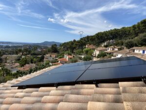 Installation de panneaux solaires