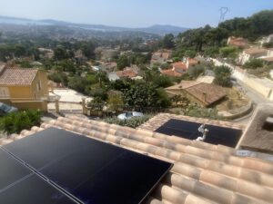 panneaux solaires en Provence.